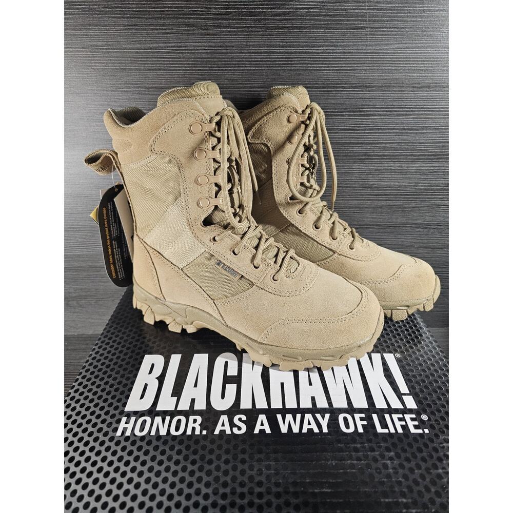 Blackhawk Desert Ops Boot 83BT02DE Tan Military Mens 6.5M